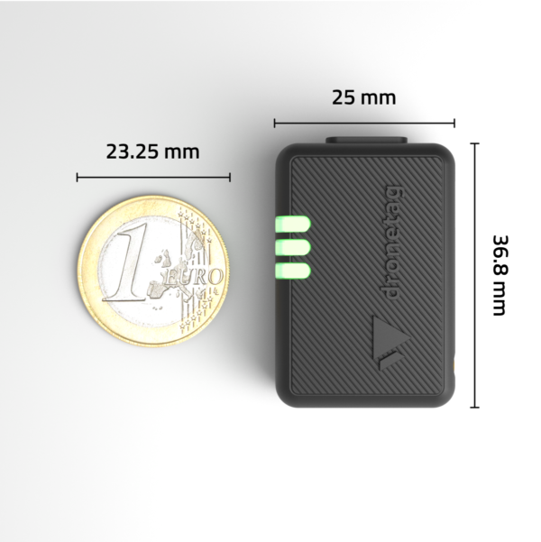 Wielkość Dronetag Beacon